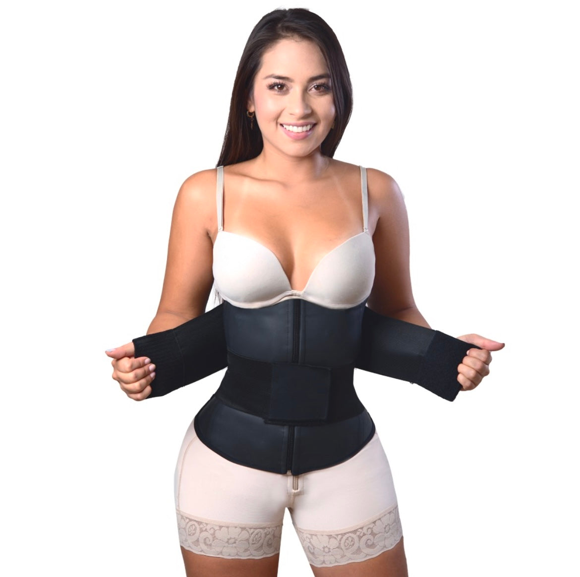 Latex Velcro Waist Cincher #809