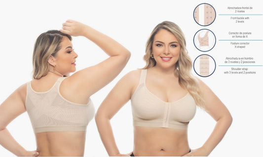 Posture Corrector/ Post Surgical Bra Without Sleeve #7511