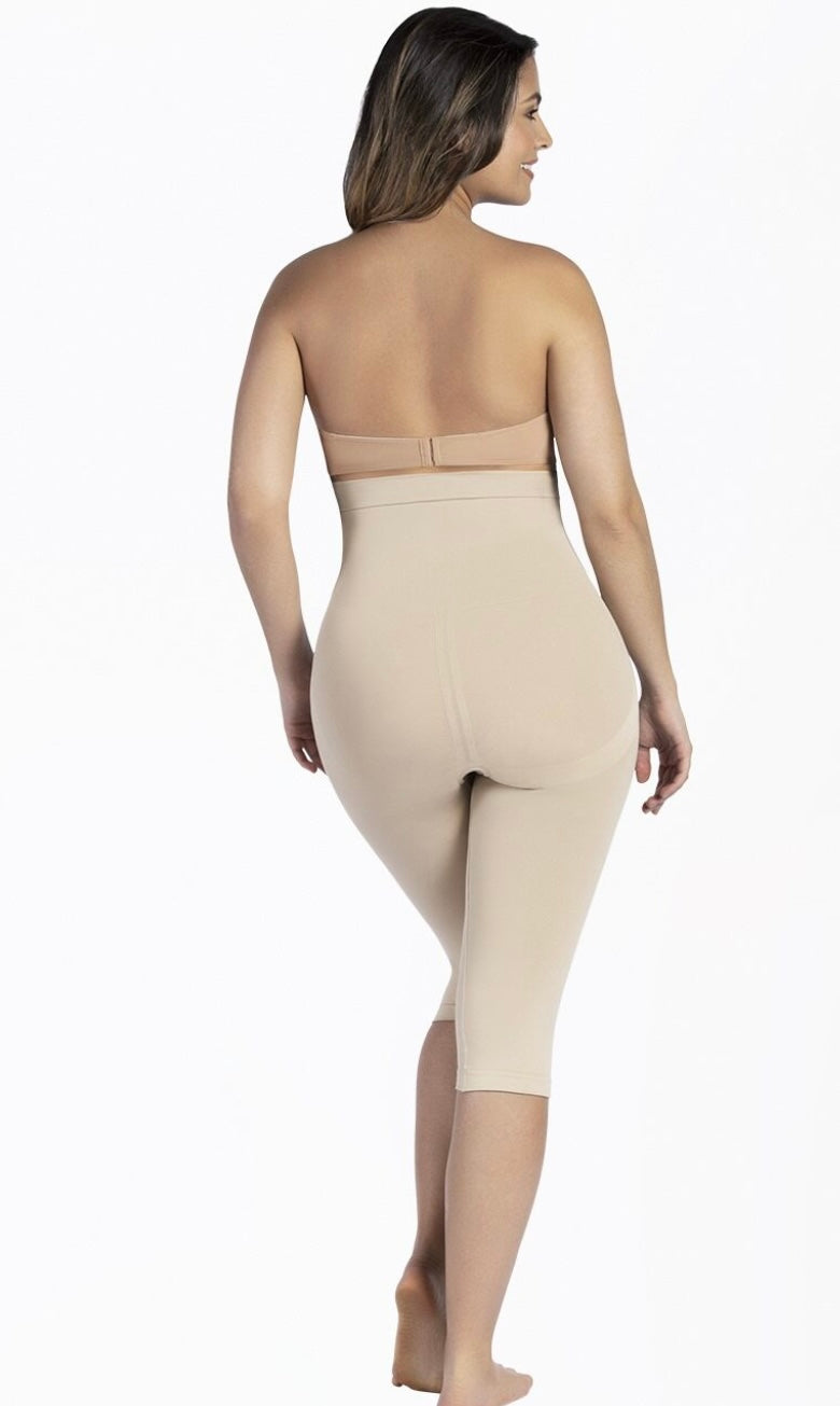 High Waist Shaping Capri #CUR3735