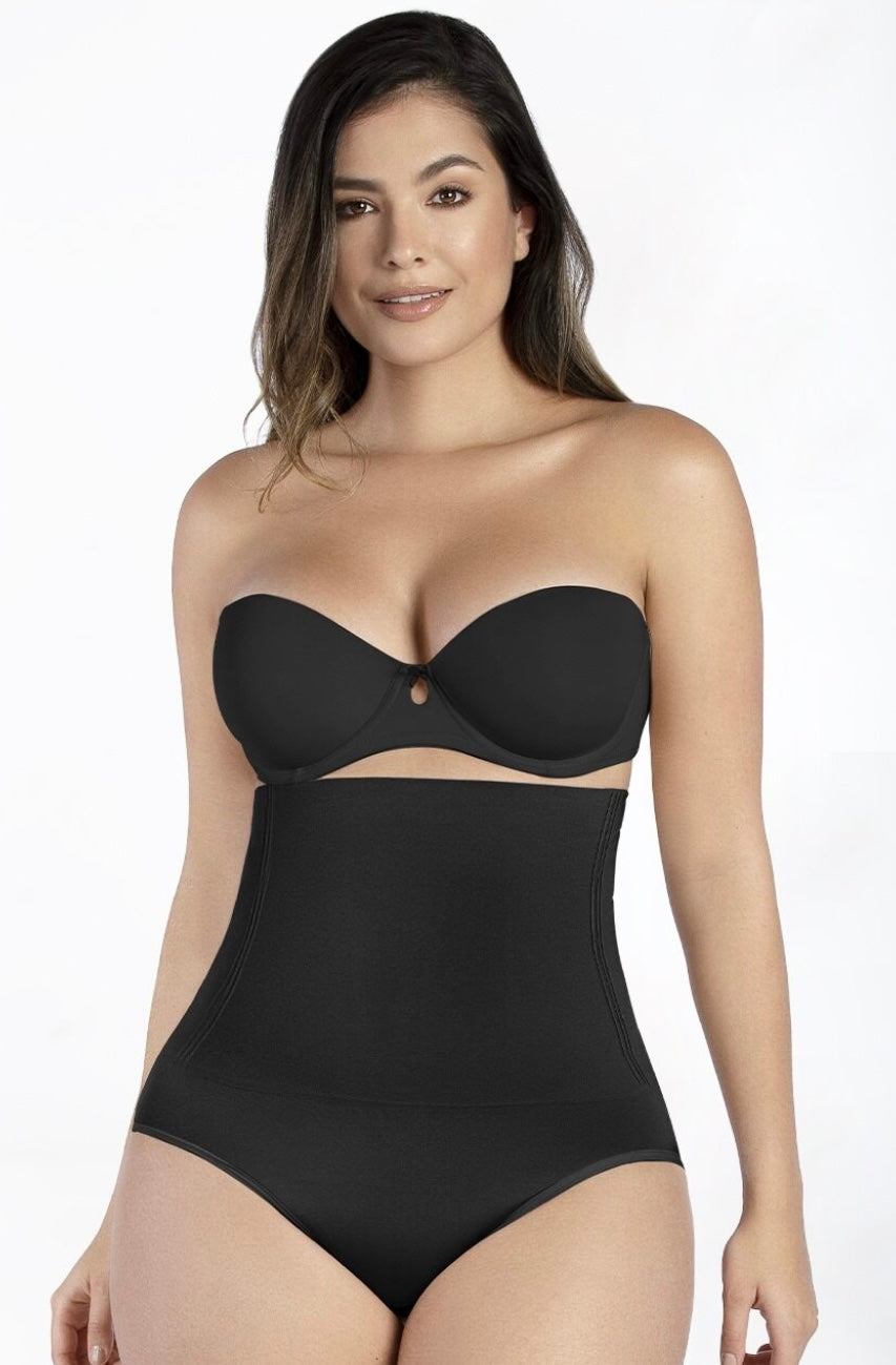 High Waist Seamless Control Waist Brief #CUR3739