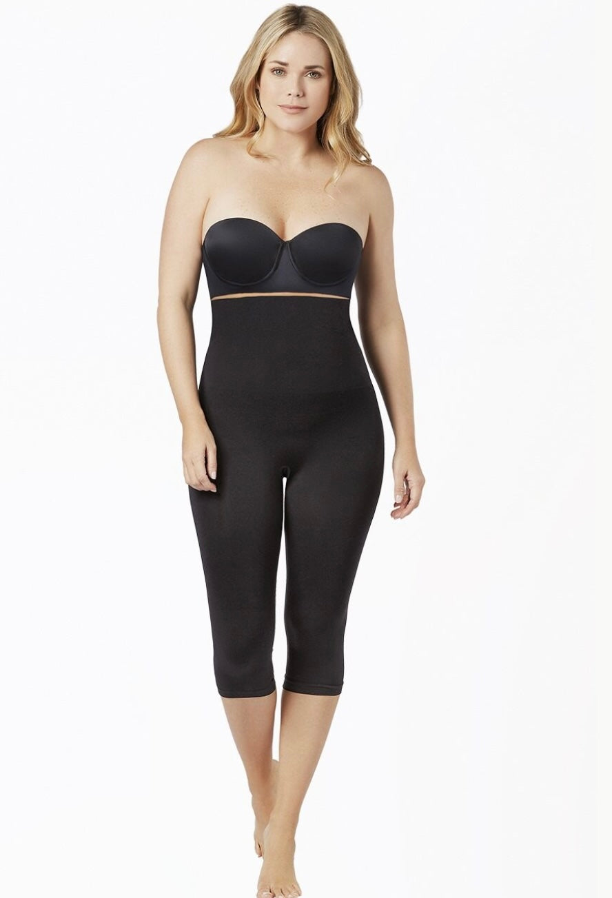 High Waist Shaping Capri #CUR3735