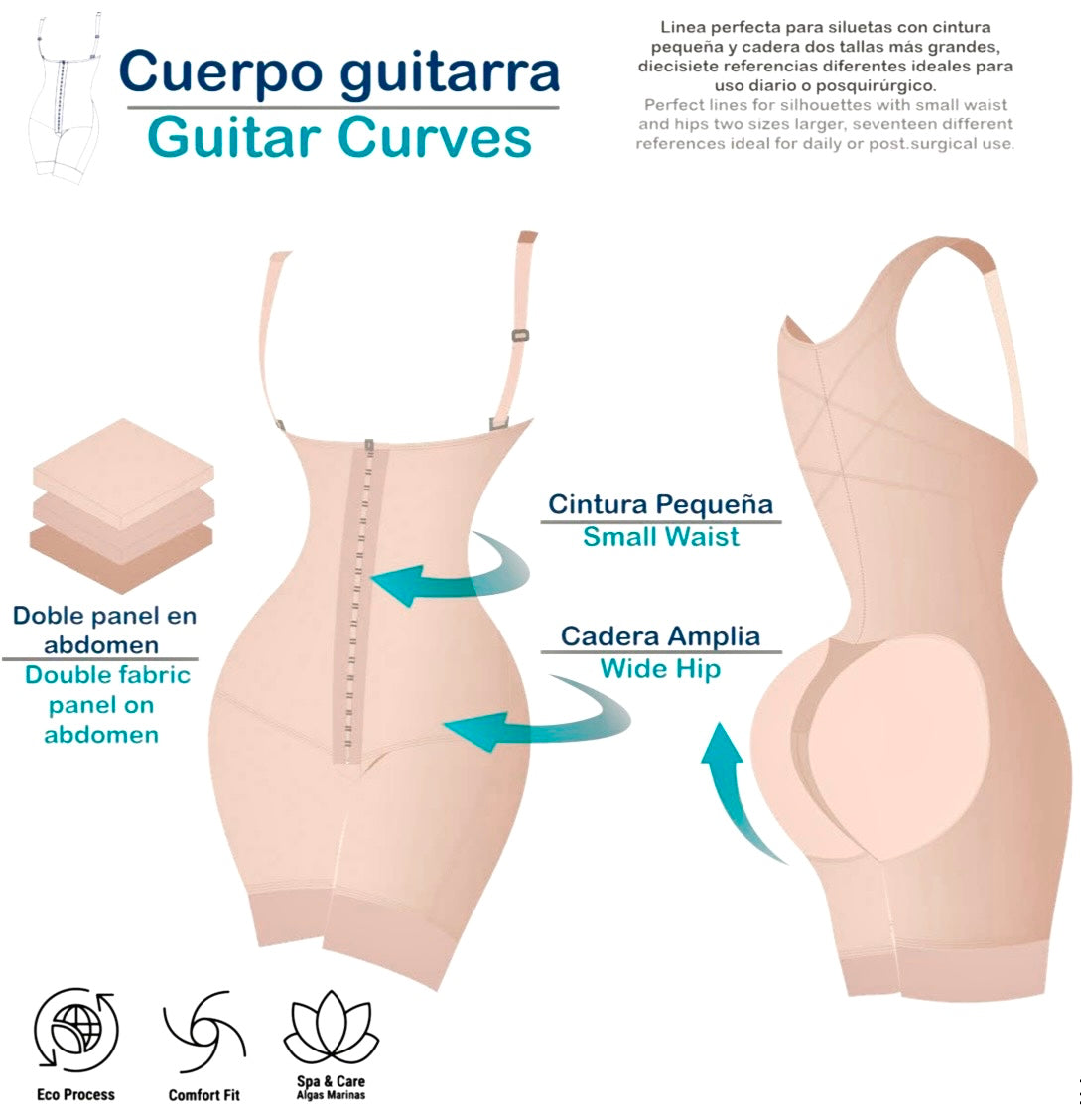 Guitar Short Girdle With Bra #6236